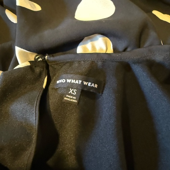 A New Day Black & White Polka Dot Tiered Mini Dress – XS - NWOT - Picture 14 of 14